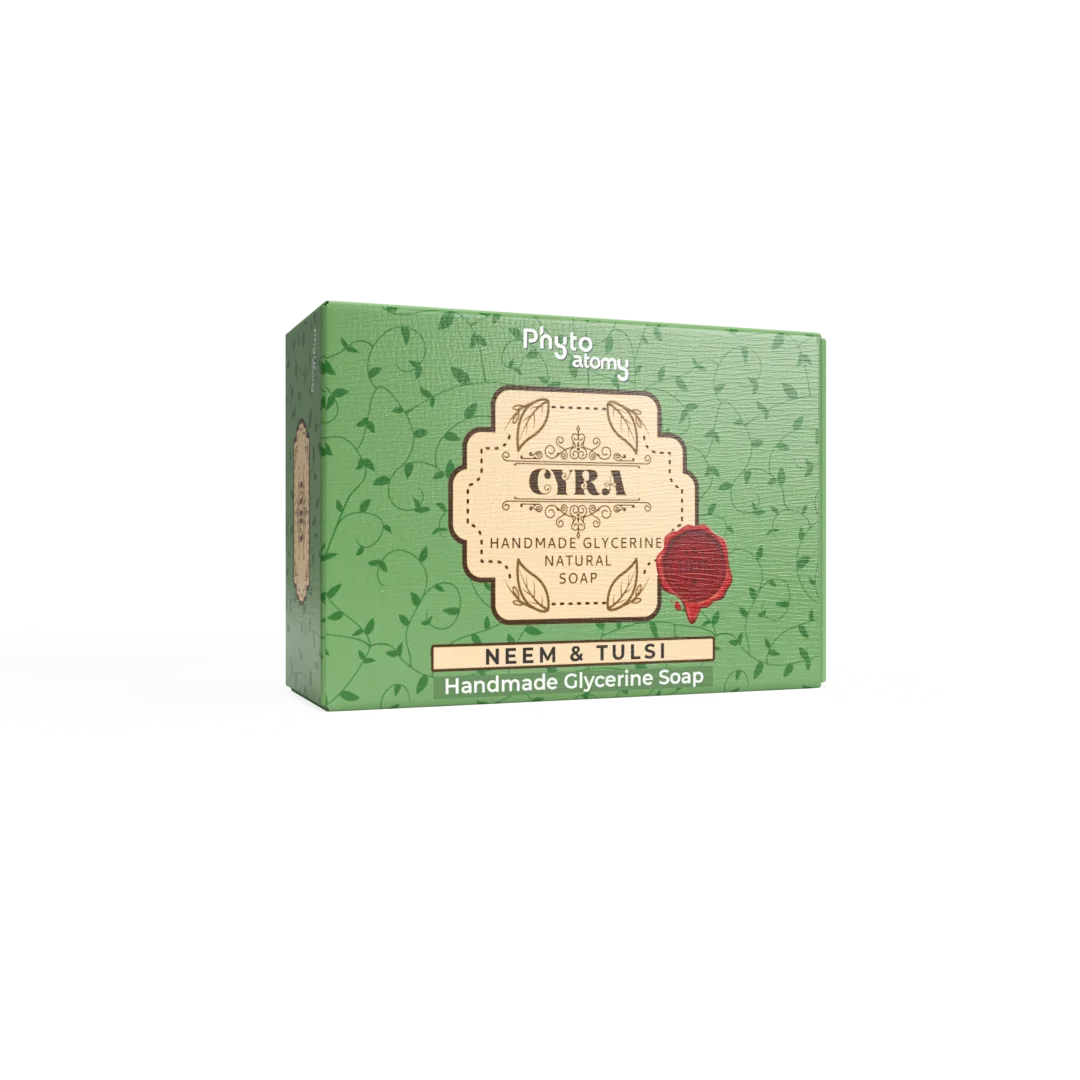 Neem & Tulsi Glycerine Soap (100g) ( PC1334)